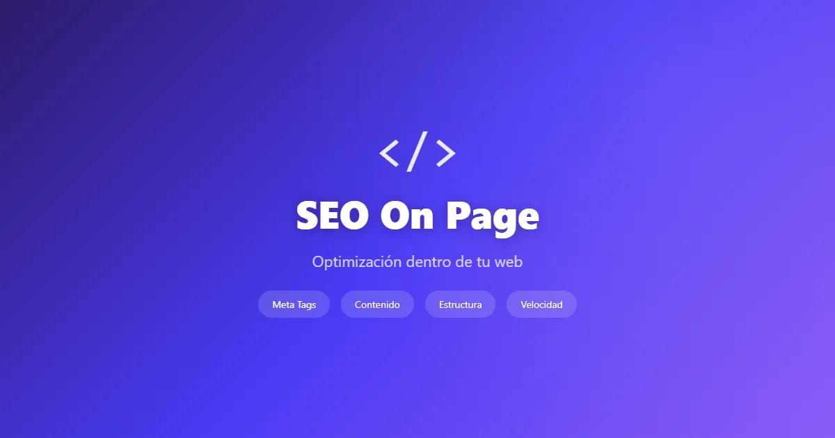 SEO On Page: Guía Completa de Optimización