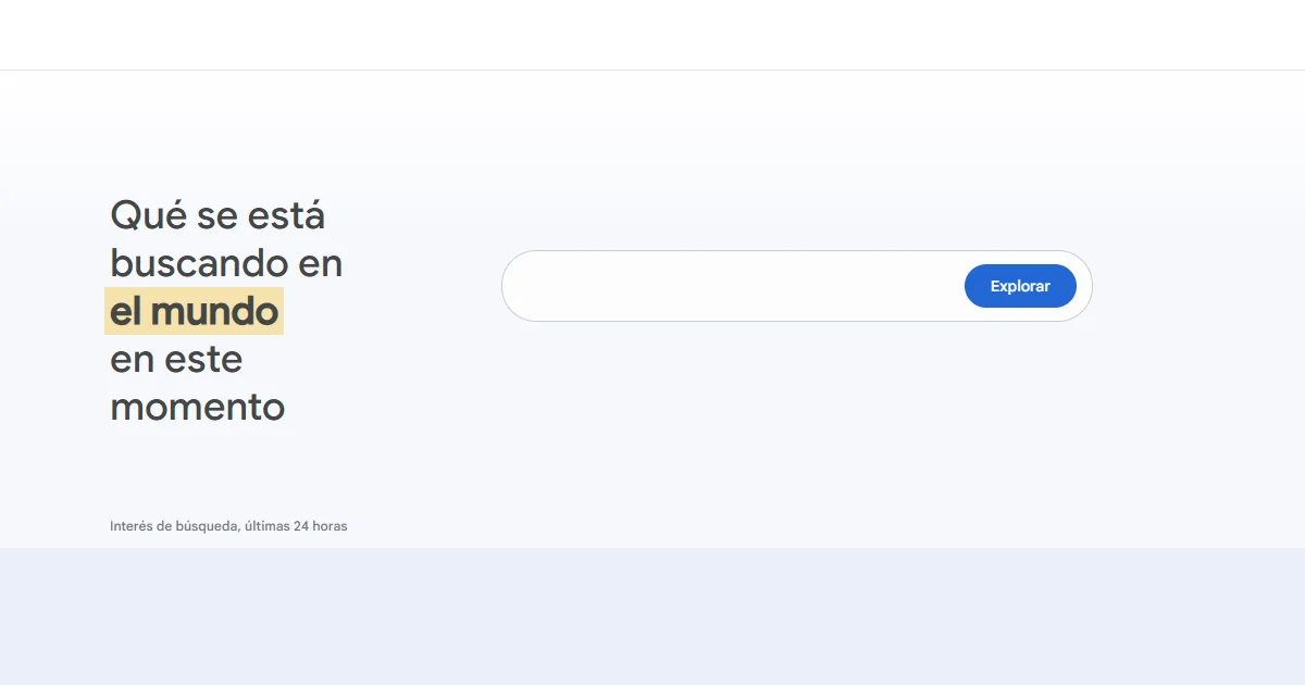 Google Trends — herramienta SEO gratuita